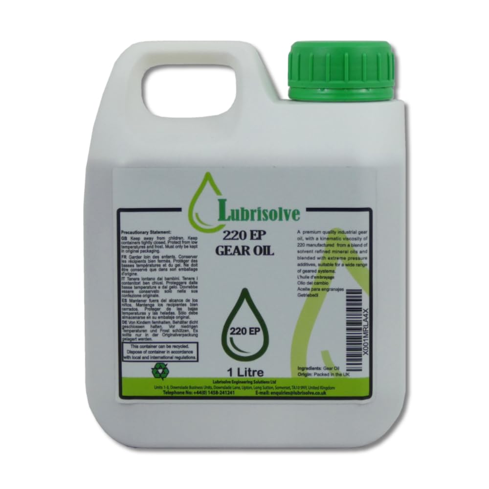 Lubrisolve 220 EP Gear Oil 1 litre
