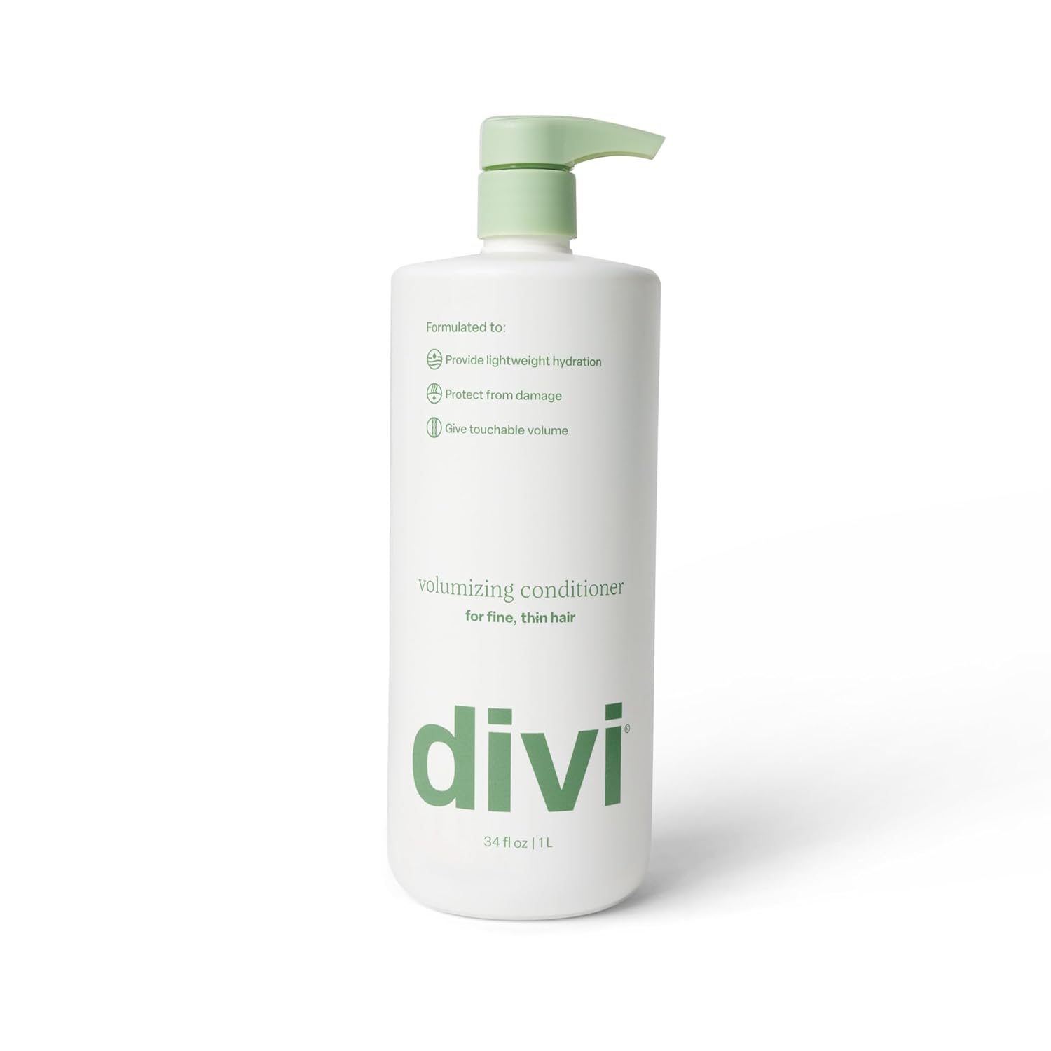 divi Volumizing Conditioner for Women and Men - Lightweight Volume Conditioner for Fine Hair - Designed to Strengthen and Protect the Hair from Damage