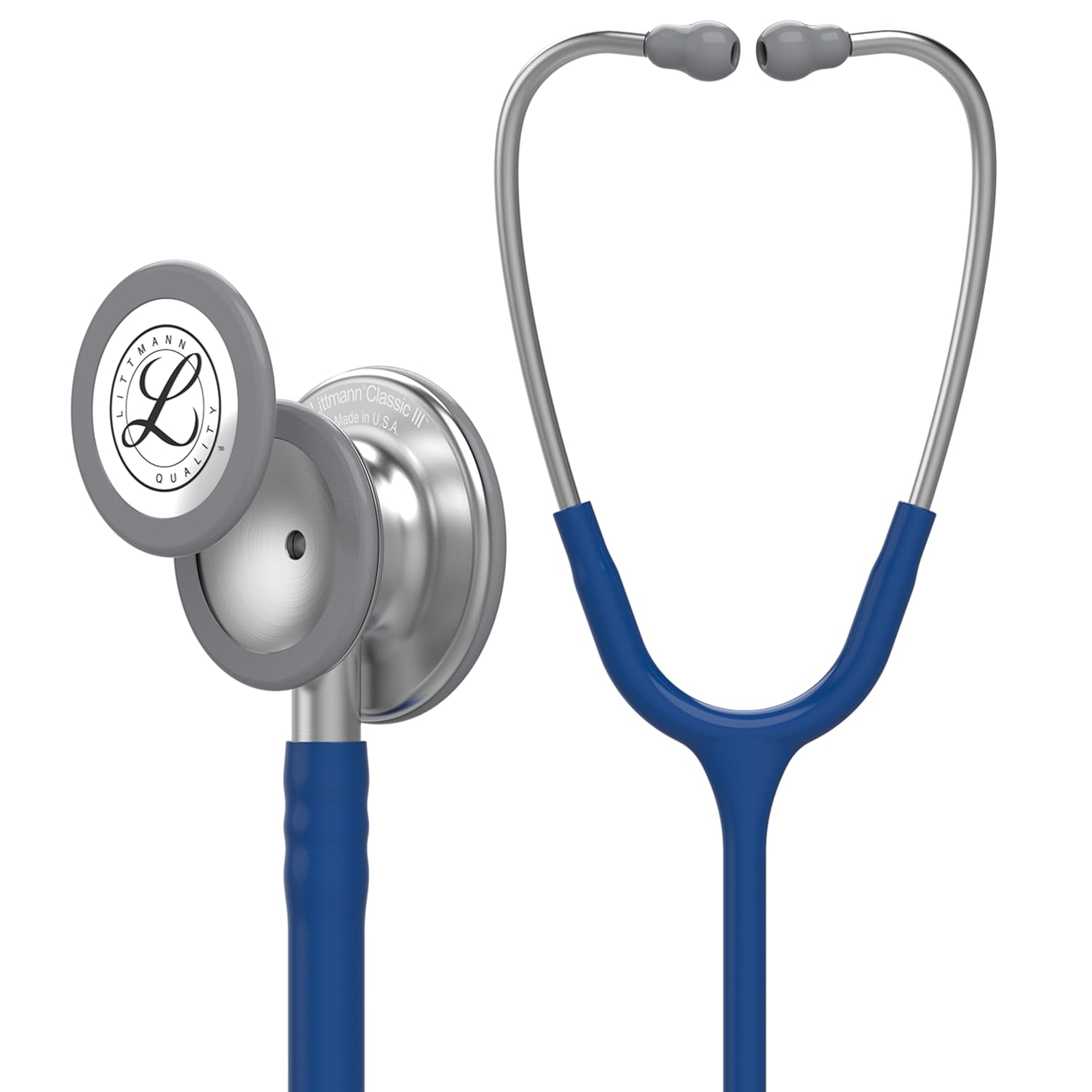 3M Littmann Classic III Monitoring Stethoscope, Navy Blue Tube, 69 cm, 5622
