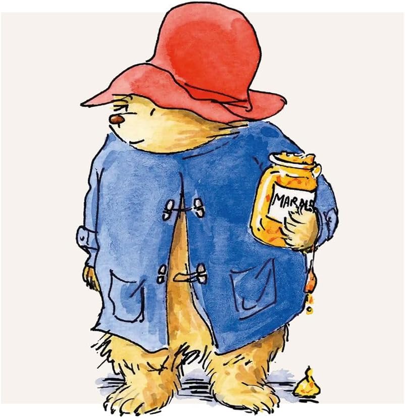 Paddington Bear - Peckish Paddington with Marmalade - Blank Birthday/All Occasions Card