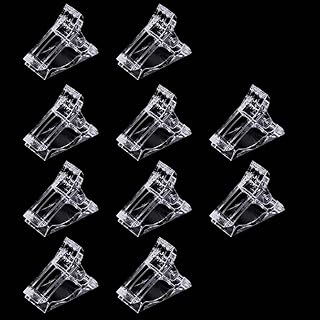 10Pcs Nail Tips Clip for Quick Building Polygel nail forms Nail clips for polygel Finger Nail Extension UV LED Builder Clamps Manicure Nail Art Tool