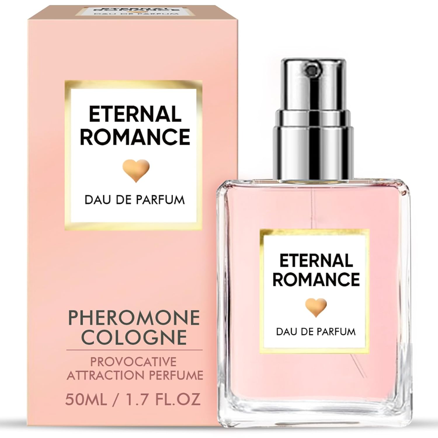 Pheromones Perfumes for Women, Female Pheromone Cologne Essential Oil Enhanced Confidence and Charm, Portable Female Travel Perfume