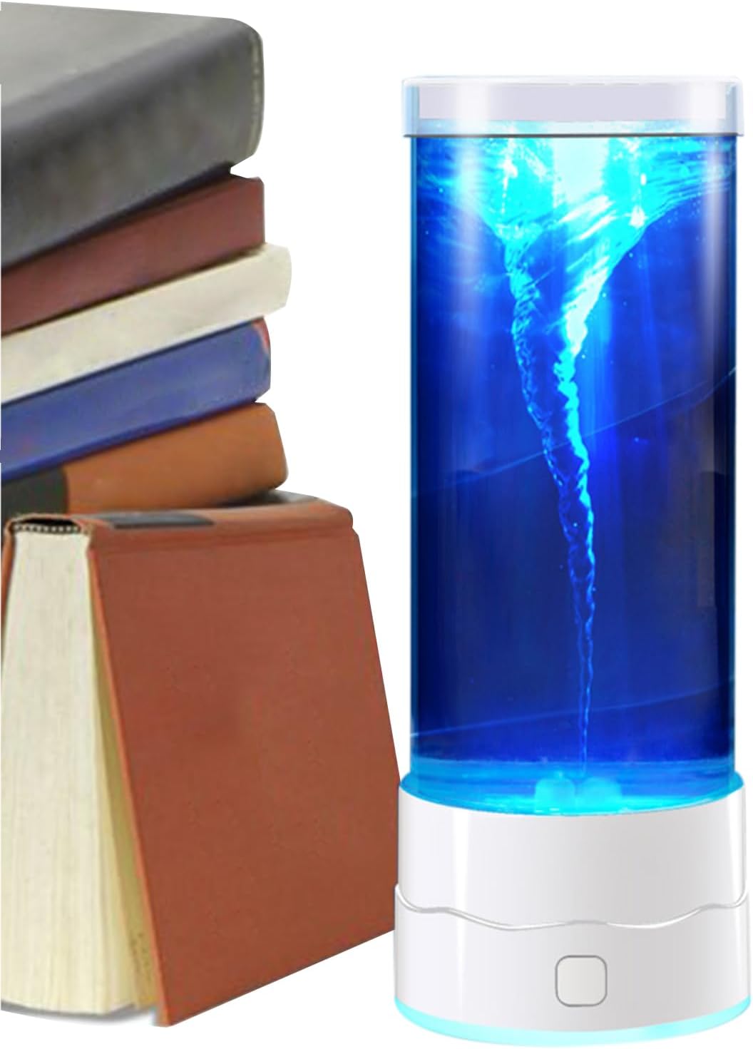 Tornado Light, Multi Color Lamp, Novelty Relaxing Decoration with Nature Inspired Mood Glow, Stylish Accent Table Piece for Dorm Bedroom Apartment Study Living Room Seasonal Showcase