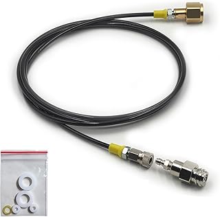 External Soda Water Maker Machine Fill Station Adapter and 98 Inches Hose Kit With Quick Disconnect Connector TR21-4