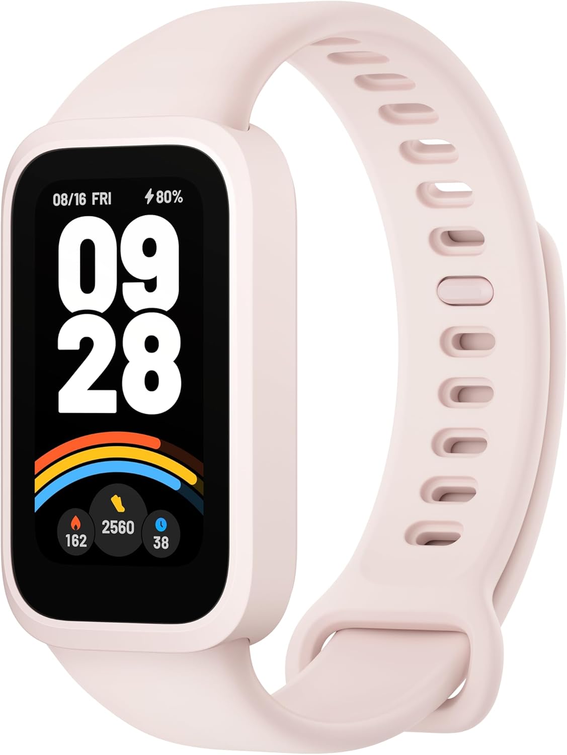 Xiaomi Smart Band 9 Active Fitness Tracker, 1.47" TFT Display, 18 Day Battery Life, 50 Sports Modes, Heart Rate & SpO₂ Monitoring, 5ATM Waterproof, Sleep Tracking, 2-Year Warranty - Pink