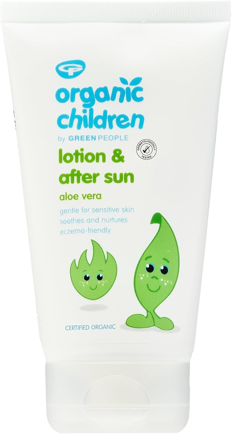 Green People Organic Children Aloe Vera Lotion & After Sun, 150ml