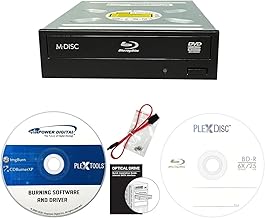 Digital LG HLDS WH16NS58DUP 16X Blu-ray BDXL DVD CD Internal Burner Drive Bundle with Free 25GB BD-R + SATA Cable + Mounting Screws