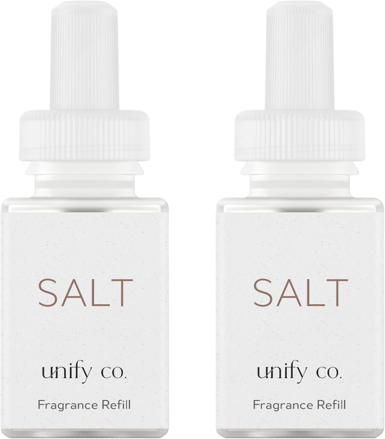 Pura & Unify Co. Home Scent Refill - Smart Home Air Diffuser Fragrance - Up to 120-Hours of Premium Fragrance per Refill - Clean & Safe Diffuser Fragrance - Household Essential - 2 Pack, Salt