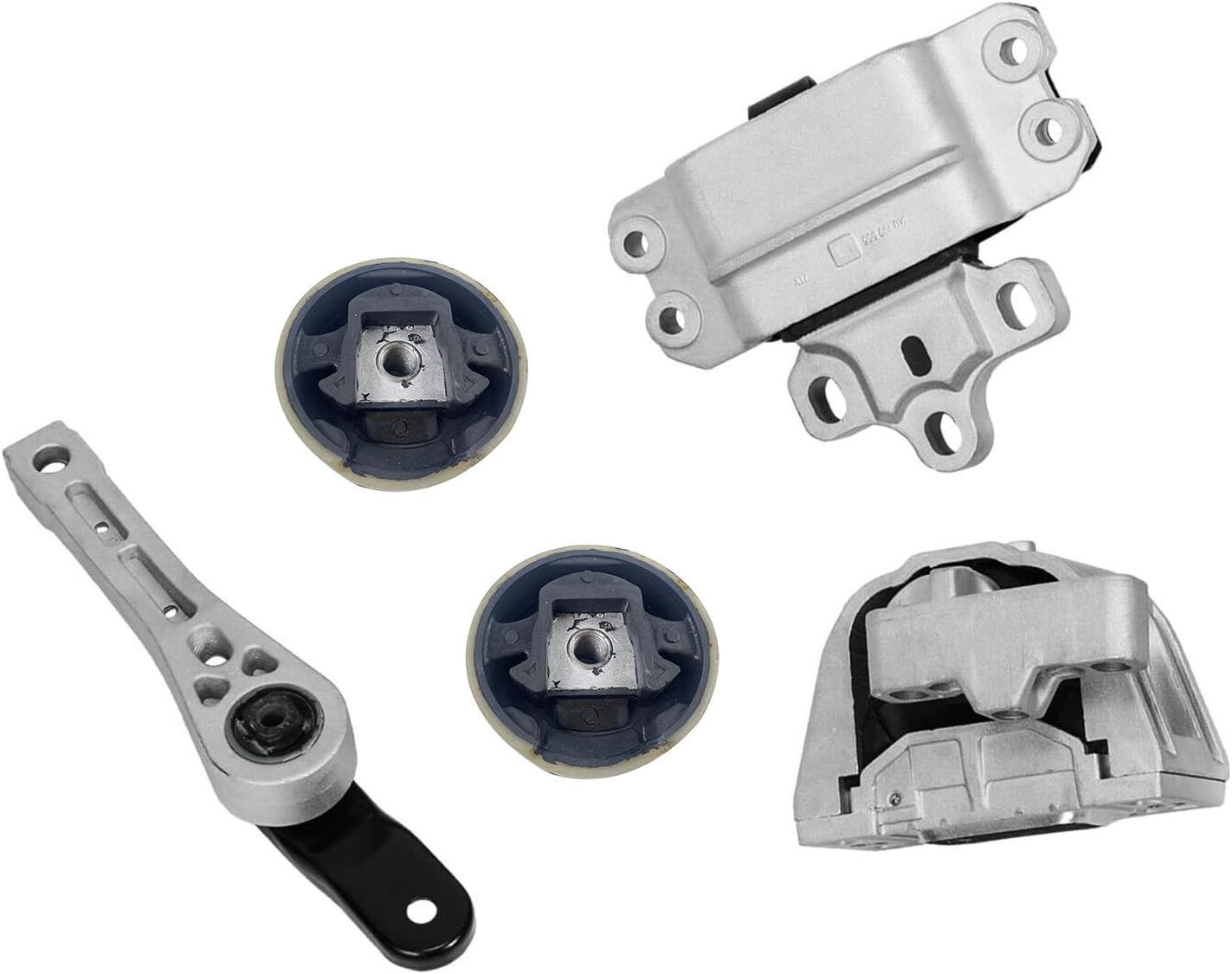 5pcs Front Upper Lower Right and Rear Motor Mount and Transmission Motor Mount for 2006-2014 Volkswagen GTI 2006-2013 Audi A3 2006-2008 Jetta 2.0L A6929 A6969 A6966 A6962 A6960HY