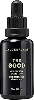 Caldera + Lab The Good | Men's Organic Moisturizing Face Serum for Dry, Sensitive, & Normal Skin – Vegan, Natural & Antioxidant Packed Skincare Facial Oil