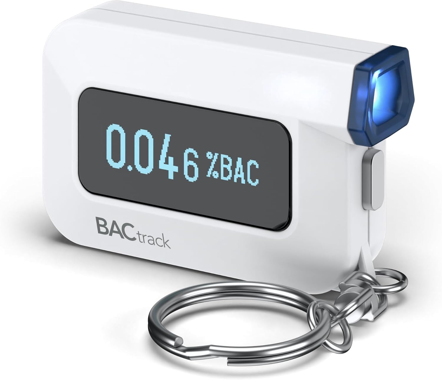 BACtrack C6 Keychain Breathalyzer | Professional-Grade Accuracy | Optional Wireless Smartphone Connectivity | Compatible w/ Apple iPhone, Google & Samsung Android Devices | Apple HealthKit Integration