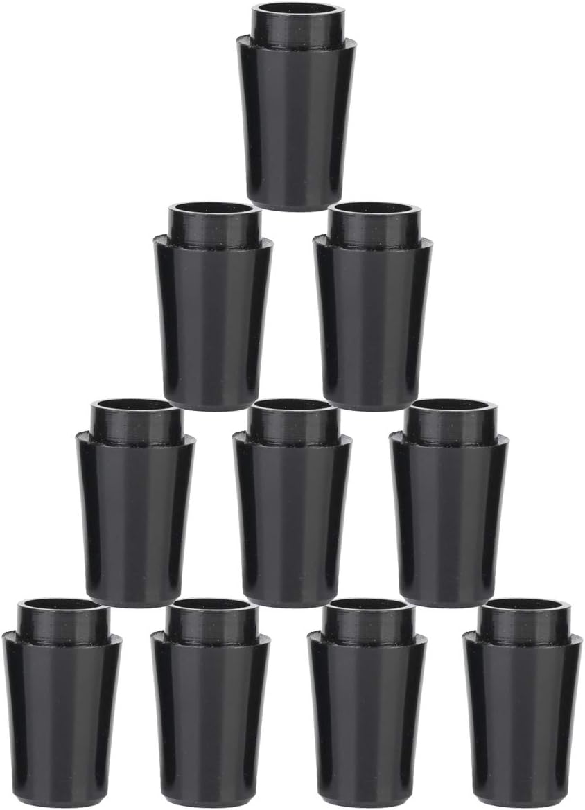 SummerHouse 10 Pieces Collared Golf Iron Ferrule 0.355'' Taperd 0.370'' Flat Compatible with Callaway X Prototype, Razr X Muscleback, Razr X Tour CB Irons X Series Jaws CC Forged Wedges
