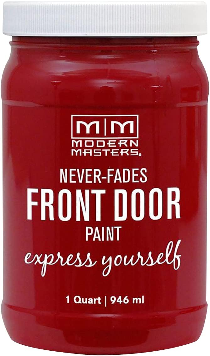 Modern Masters 275264 Front Door Paint, Quart, Satin Sophisticated