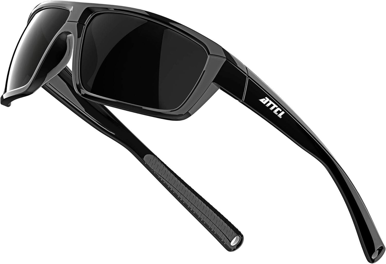 ATTCL Polarized Wrap Sunglasses For Men - Fishing Sports Glasses UV Protection