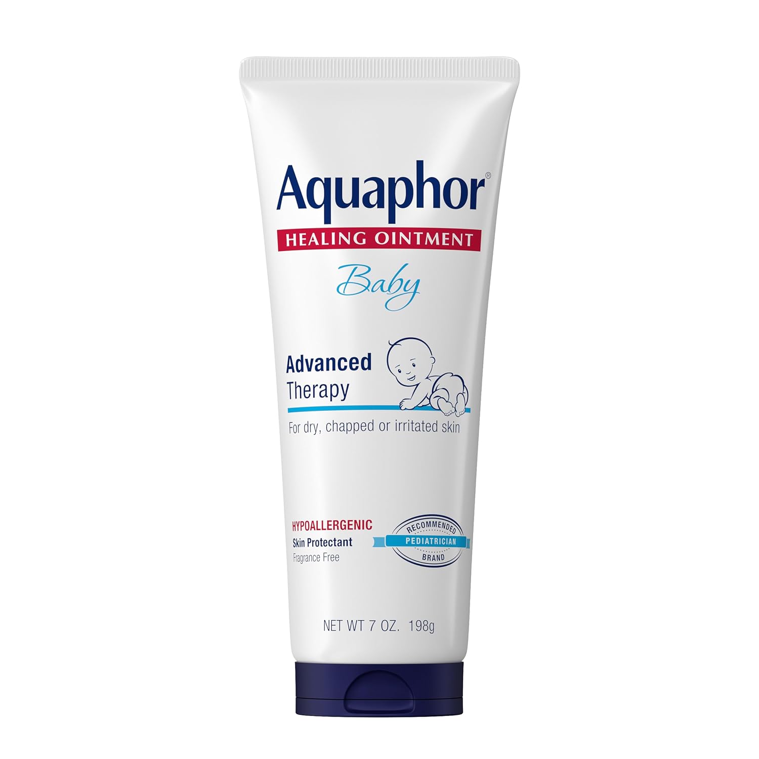 Aquaphor Baby Advanced Therapy Healing Ointment Skin Protectant, 7 OZ