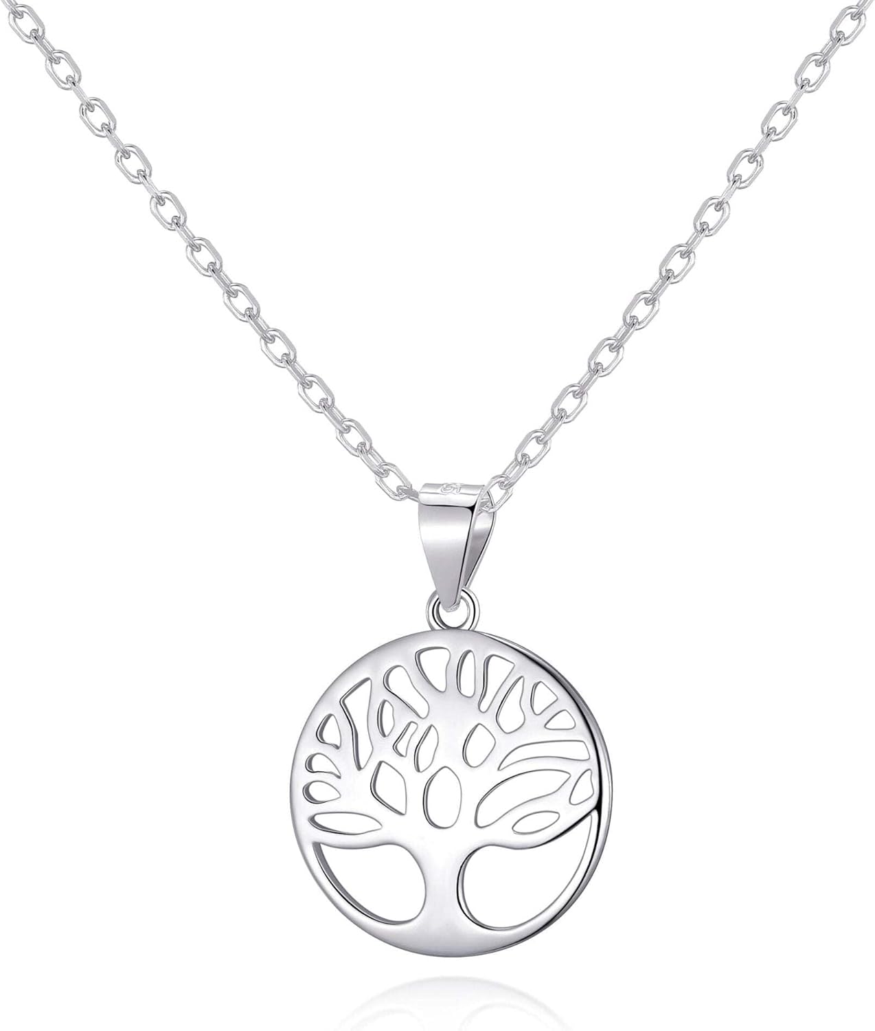 Philip Jones Sterling Silver Tree of Life Necklace
