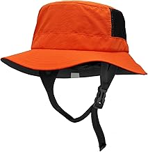 Seektop Surf Bucket Hat with UPF 50+ UV Protection, Waterproof Sun Hat with Adjustable Chin Strap for Surfing, Water Sports