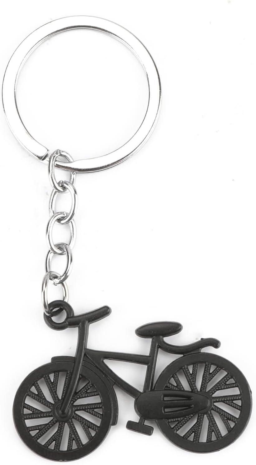 MUCOOS Bicycle Keychain for Students,Personalized Keyring for Teacher Gifts, Friendship Gifts for Women,Graduation Gifts for Her,Thank You Gift,Cute Keychain with Bag Charm