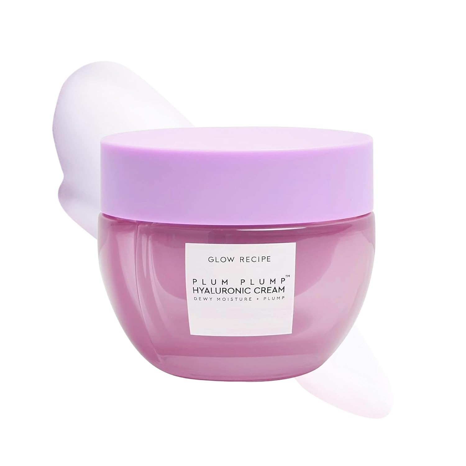 Glow Recipe Plum Plump Hyaluronic Acid Moisturizer Face Cream - Hydrating, Firming & Plumping Face Moisturizer for Dry Skin - Korean Skin Care with Polyglutamic Peptides to Lock-In Moisture (20ml)
