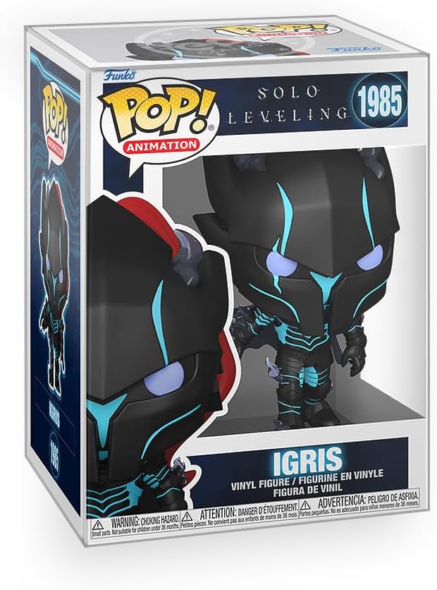 Pop Anime: Solo Leveling - Igris as Shadow Soldier Vinyl Figure Bundled with Box Protector Compatible for Funko
