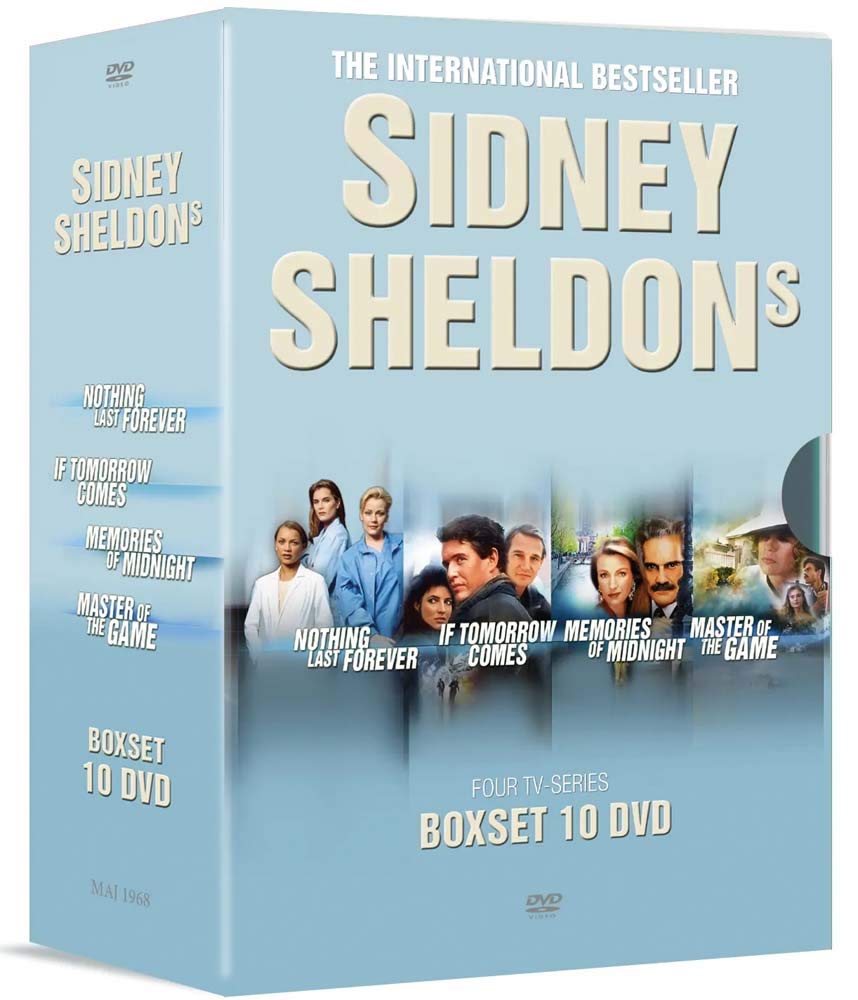 Sidney Sheldon's Collection - 10-DVD Boxset ( Nothing Lasts Forever / If Tomorrow Comes / Memories of Midnight / Master of the Game ) [ NON-USA FORMAT, PAL, Reg.0 Import - Denmark ]