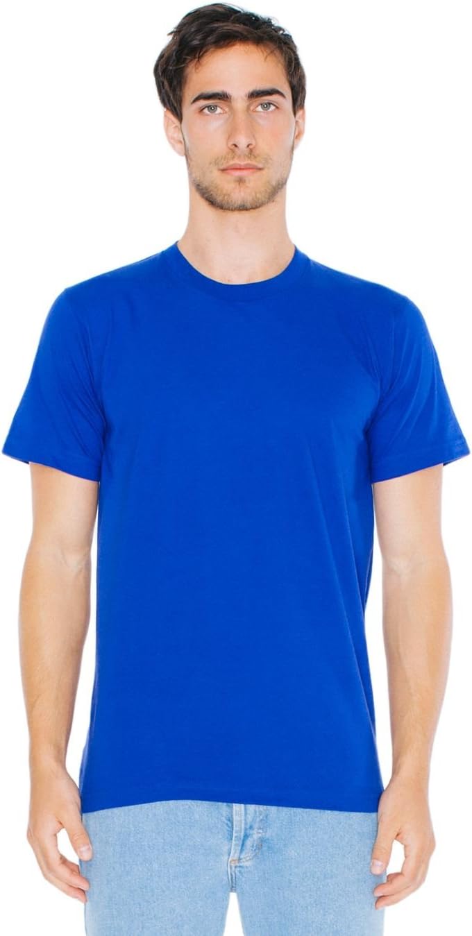 American Apparel Men's Unisex Fine Jersey Short-Sleeve T-Shirt