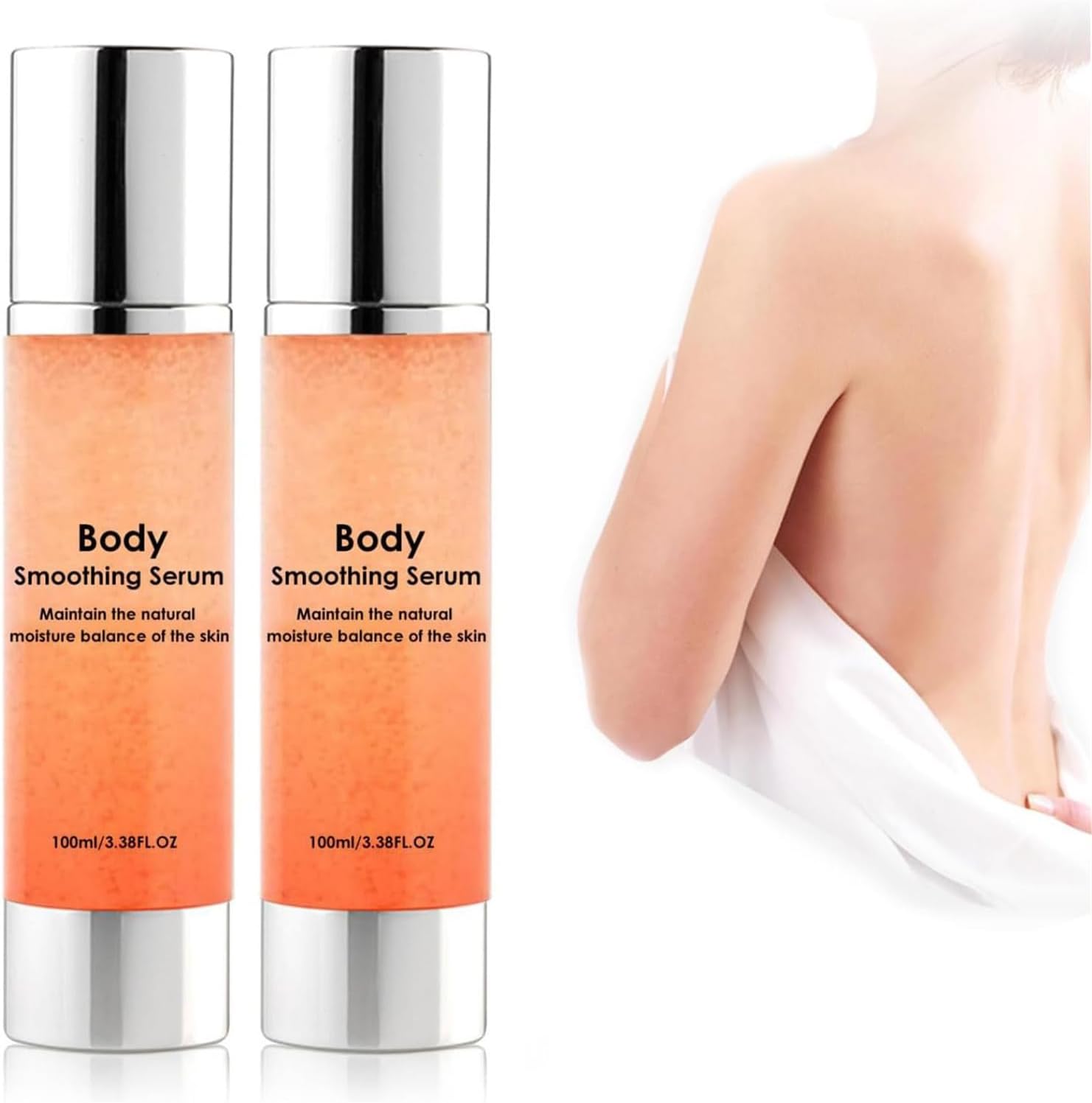 B-GLOSSY Smoothing Body Serum,Versed Retinol Body Lotion,Hyaluronic Acid Moisturizing Body Oil,Skin Lotion Versed Moisturizing Body Smoothing Essence Cream Deep Body Moisturizer for Skin Care (2 Pcs)