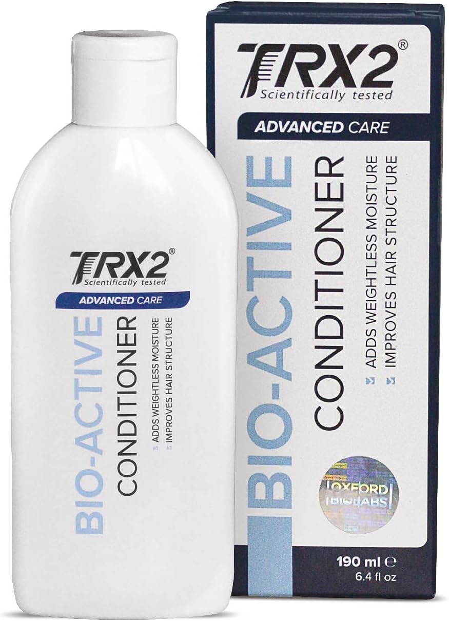 TRX2 Bio-Active Hair Conditioner - Suitable for All Skin and Hair Types - Naturally-based - Weightless Moisture - Improves Structure - Paraben Free - Natural Plant Extracts - 190 ml