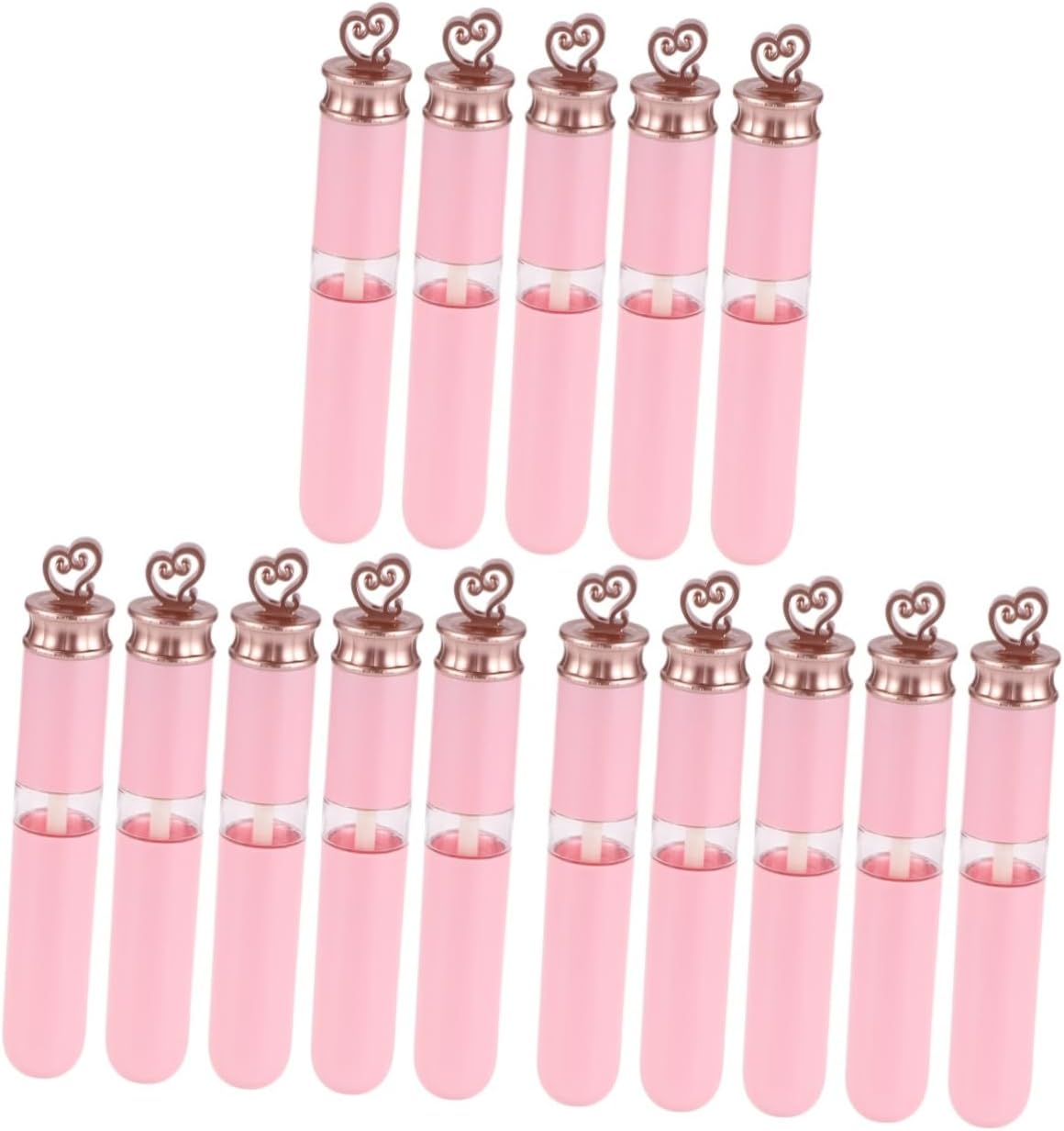 Beaupretty 3sets Lip Gloss Bottles Empty Lip Gloss Tubes Lip Gloss Tubes Empty Lip Tint Lip Gloss Containers Refillable Squeeze Tubes for Lip Gloss Key Mini Lip Gloss Tubes Pig Labels 5pcs*3