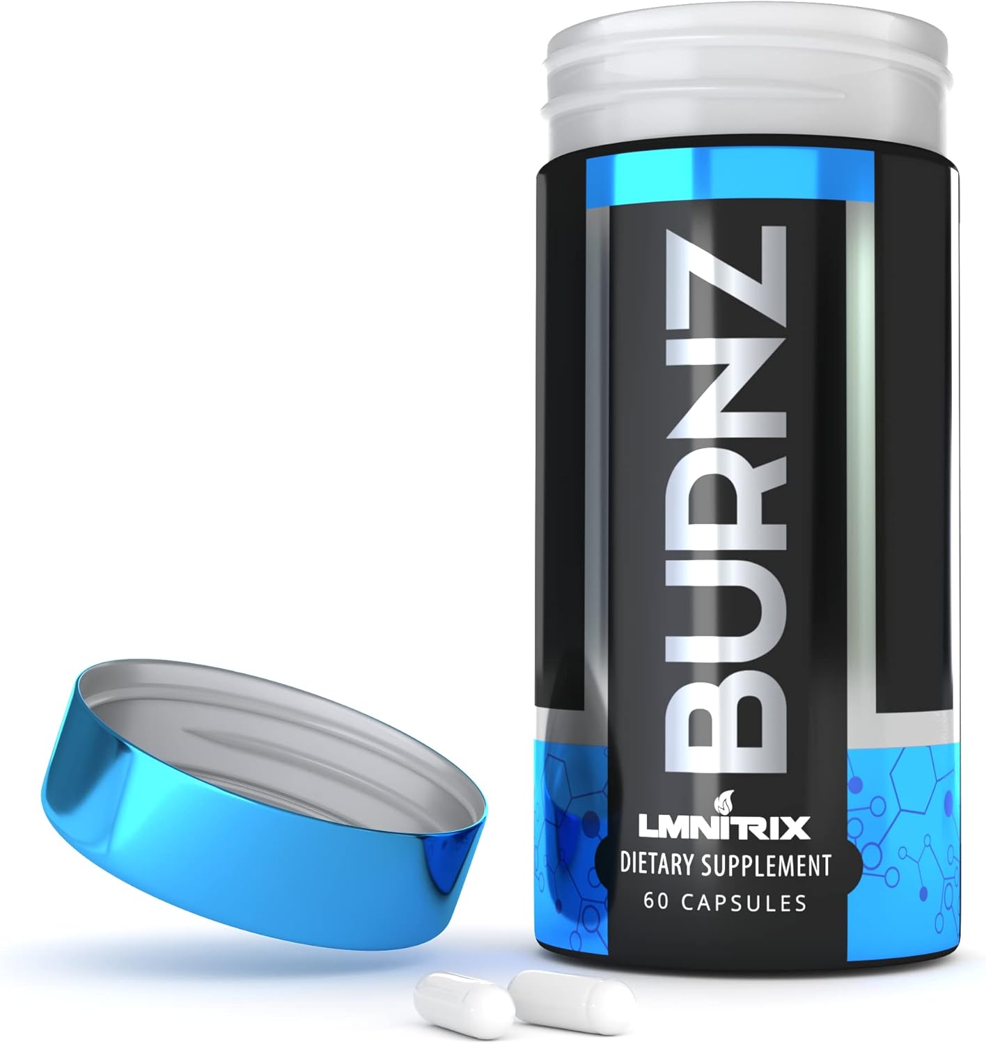 Burnz EXT - Extreme Thermogenic Fat Burner - Powerful Weight Managment Aid, Stronger Than Most Diet Pills - True Plateau Destroyer - Lose Weight Fast for Men and Women - 60ct