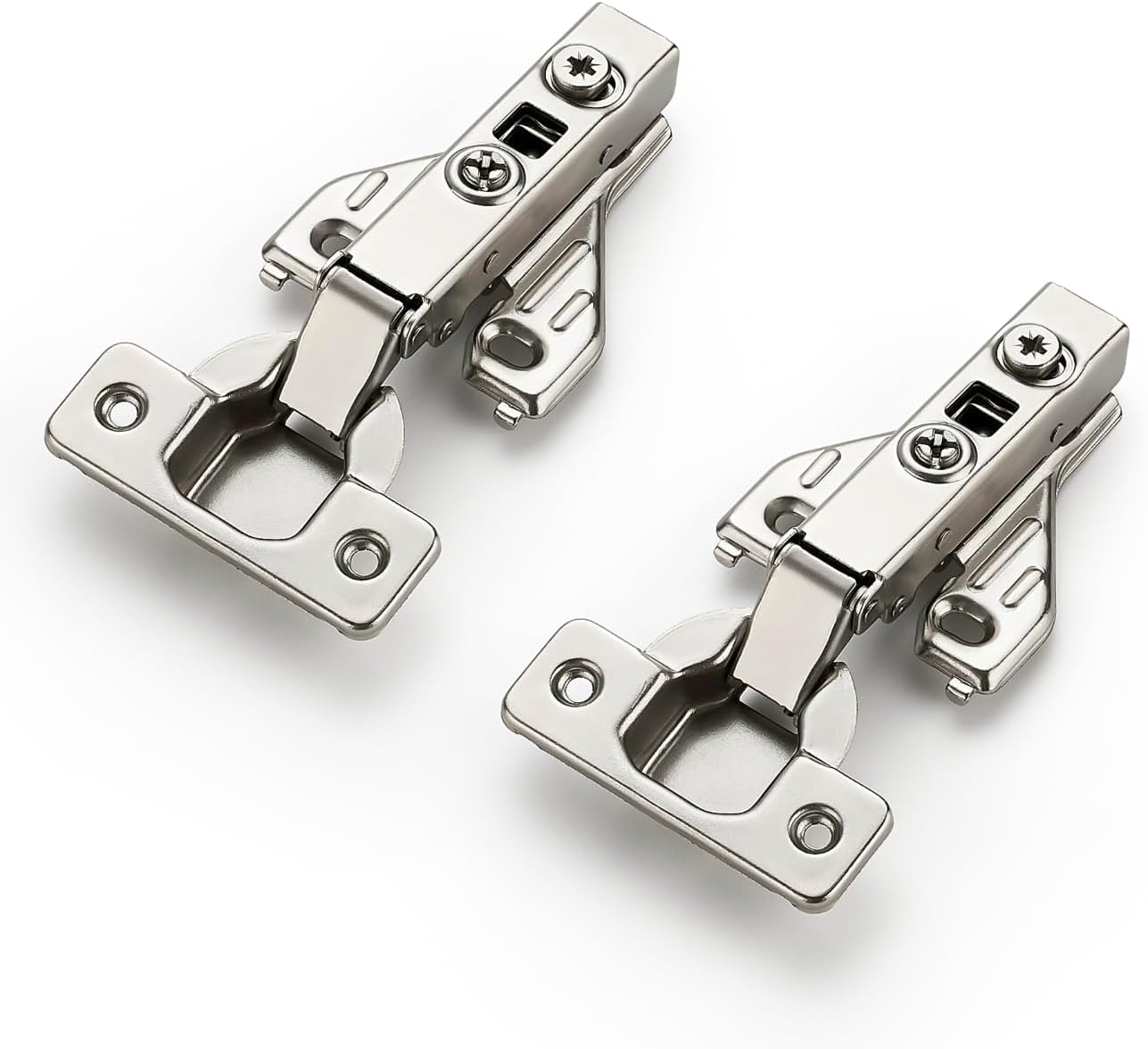 Ravinte Full Overlay Cabinet Door Hinges,105 Degree,10 Packs 5 Pair