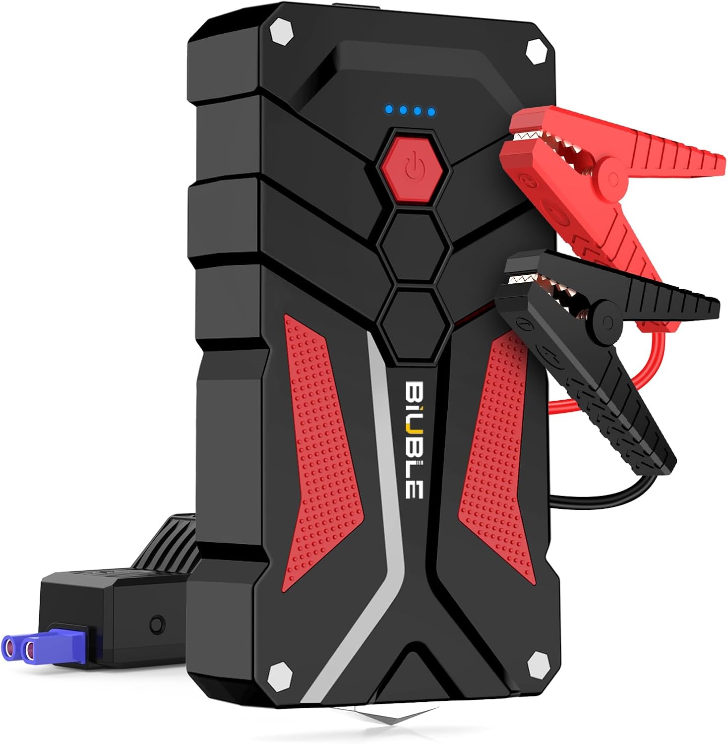 Jump Starter 5000A Car Battery Booster Jump Starter 12V Portable Power Pack (up to 9.0L Gas or 8.5L Diesel Engine), Car Starter Power Bank with LED Flashlight,Force Start