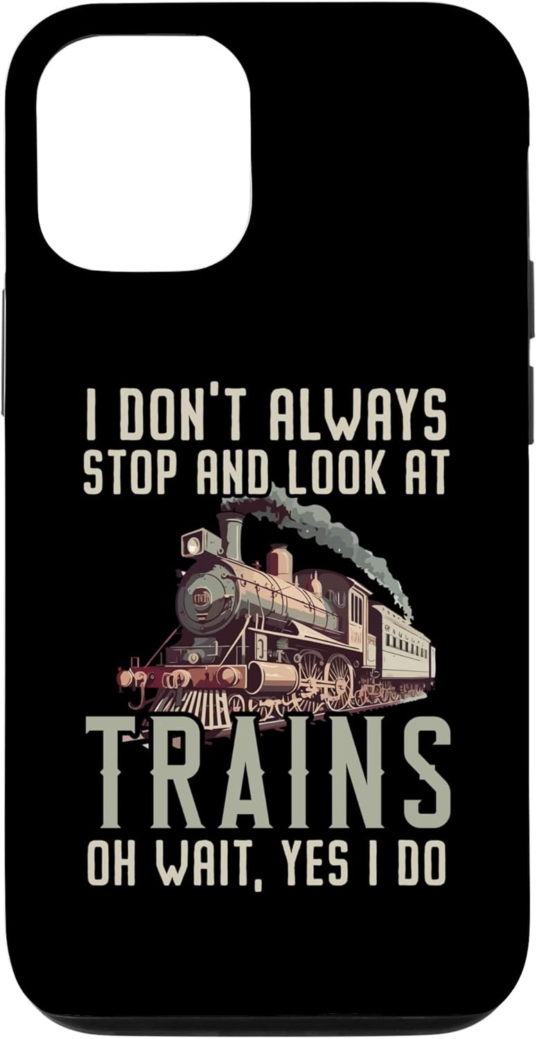 iPhone 13 Train Lover Railway Engineer Locomotive Train Case