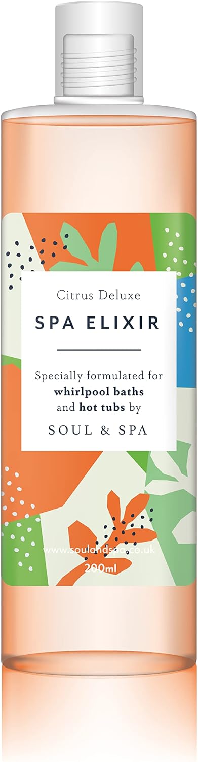 Citrus Deluxe Low Foam Spa Elixir for Hot Tubs & Whirlpool