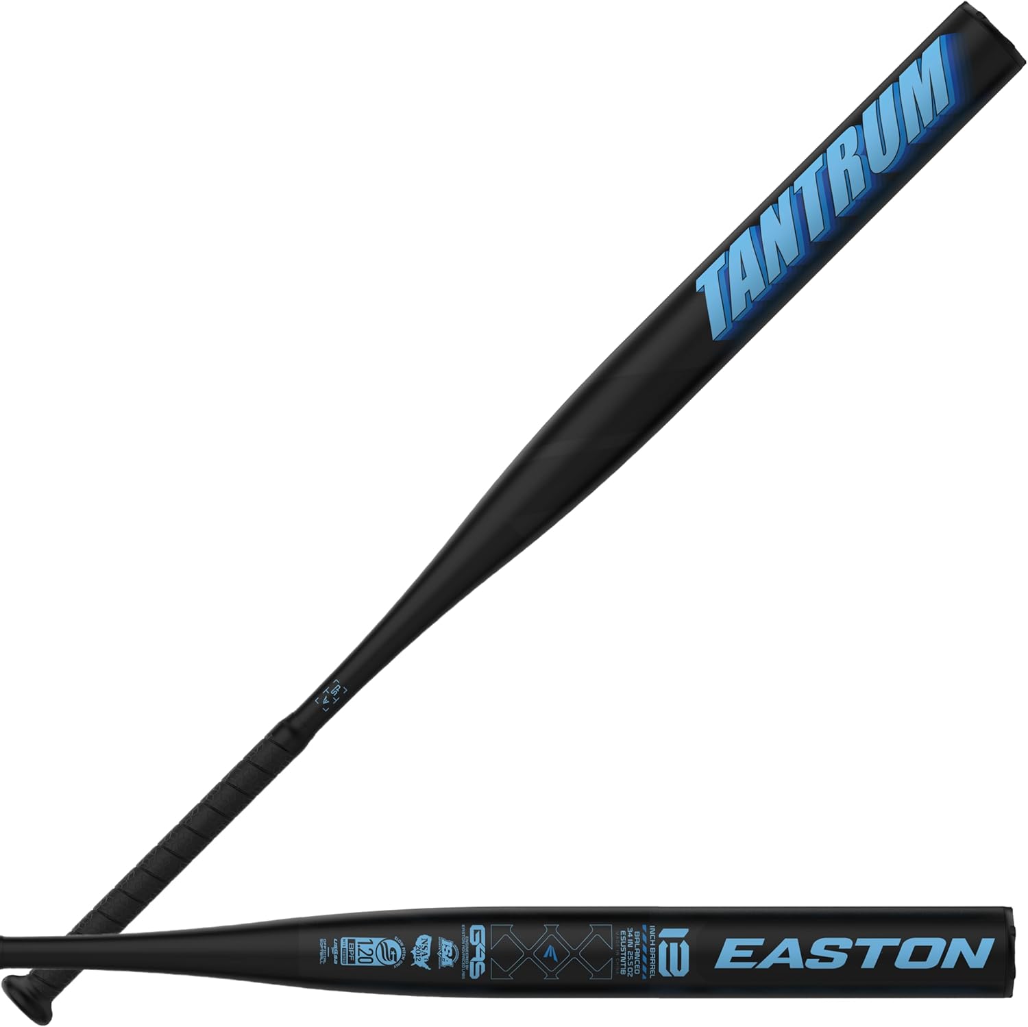 Easton | 2025 | Tantrum Slowpitch Softball Bat | USSSA | 13" Barrel | Balanced | 1-Piece