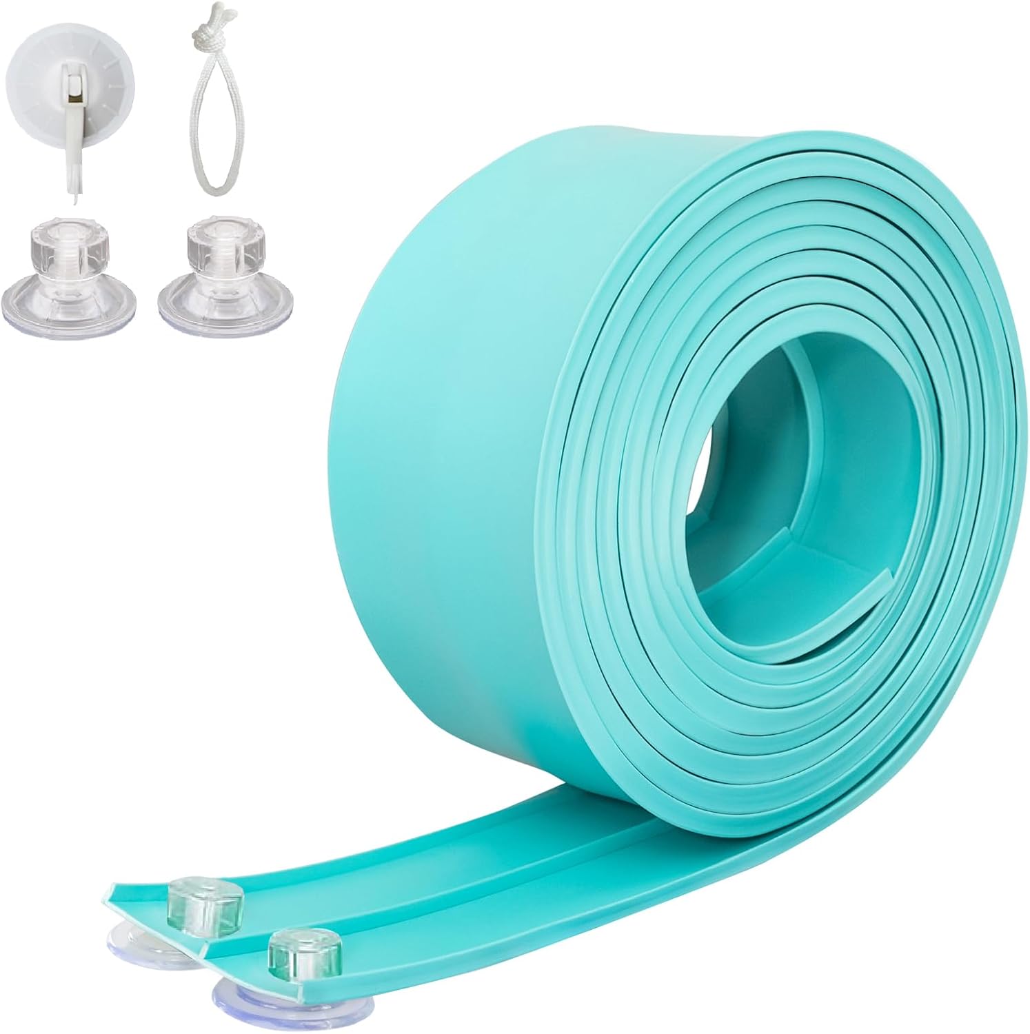 Flex Track 15 Ft Starter Set, Flexible Race Car Ramp Track for Ages 3 & Up with Suction Cups Compatible with Hot Wheels and Diecast 1/64th Cars