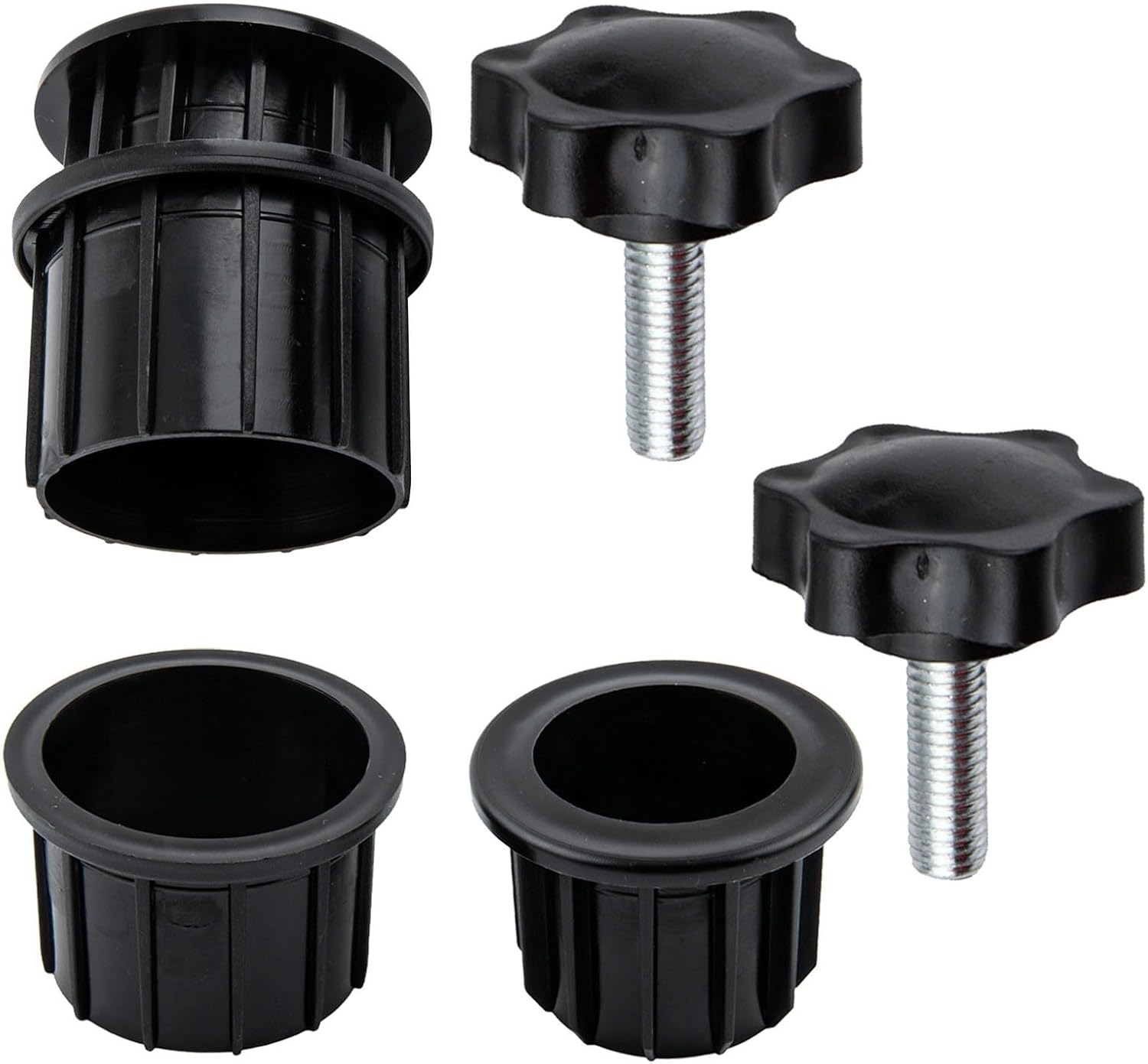 Umbrella Stand Replacement Components Includes Hole Rings for Different Pole Sizes