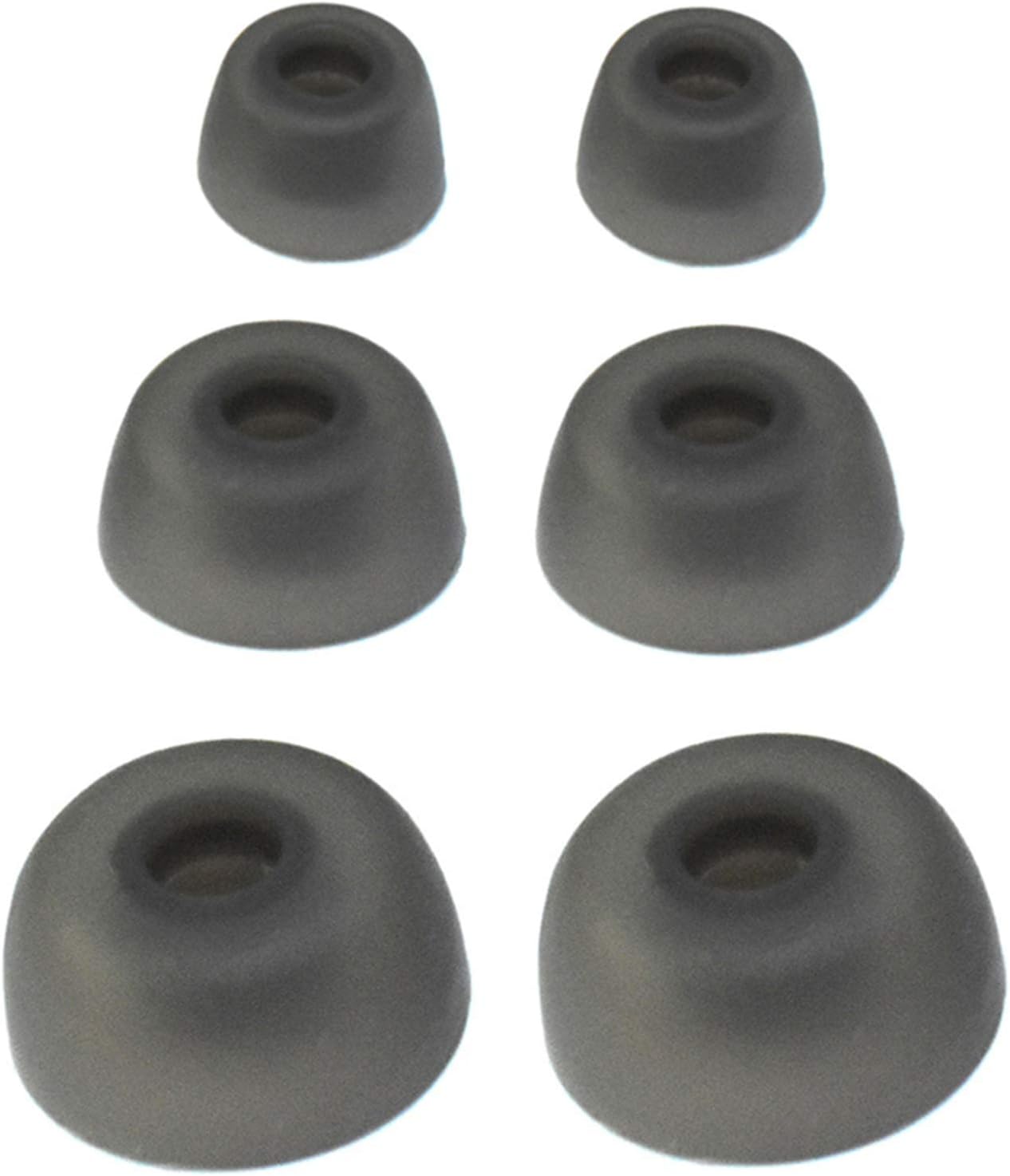 LICHIFIT Silicone Ear Buds In-Ear Tips for Jabra Elite 75t/65t/Active/Sport Evolve Wireless Headphones Accessory