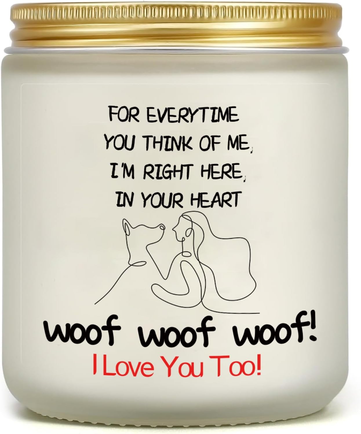 Dog Memorial Gifts for Loss of Dog, Pet Loss Gifts, Truly a Friend, Dog Sympathy Candle Gifts for Dog Lover, Thoughtful Dog Loss Remembrance Gifts, Dog as Reminder of Loyal Pets and Friends