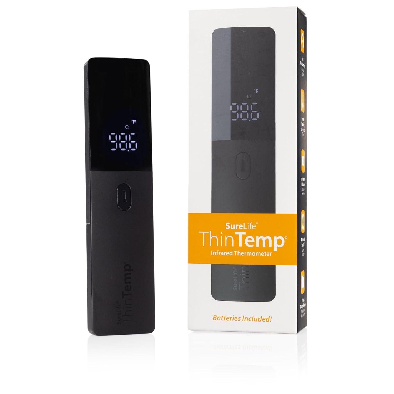 SureLife No-Touch Thin Temp Infrared Digital Thermometer for Babies and Adults