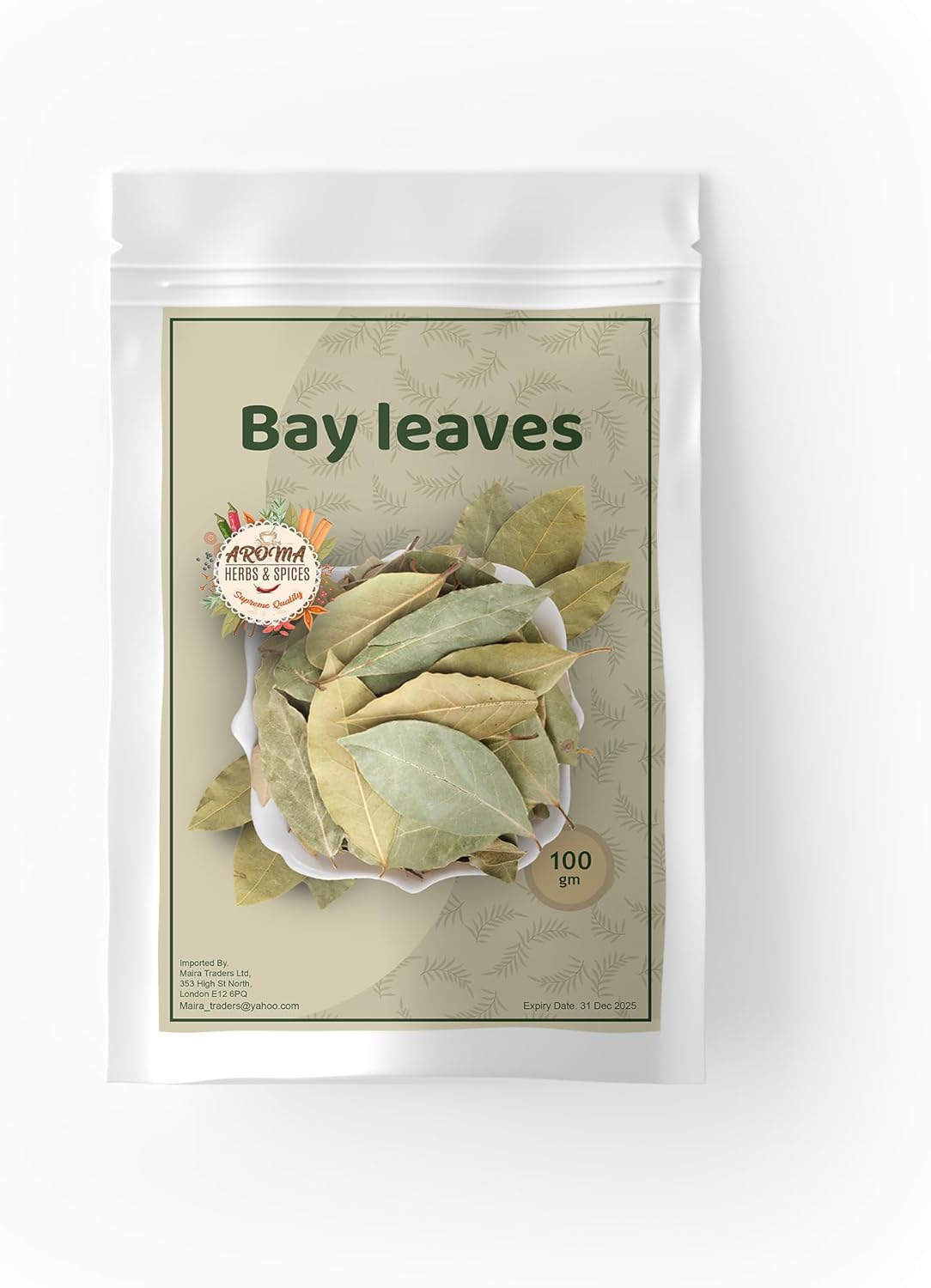 Bay leaves | Tej patta | 30 gm | Dried Bay Leaves | Leaf Hand Selected | Bay Leaves Gently Dried | 100% Pure and Natural | Premium Quality