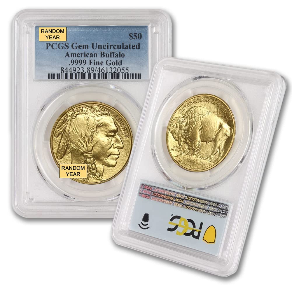 2006 - Present 1 oz American Gold Buffalo Gem Uncirculated $50 PCGS GEMUNC