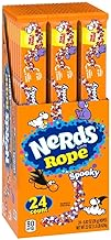 Nerds Spooky Ropes Candy, Halloween Trick or Treat Packs, 0.92oz (Pack of 24)