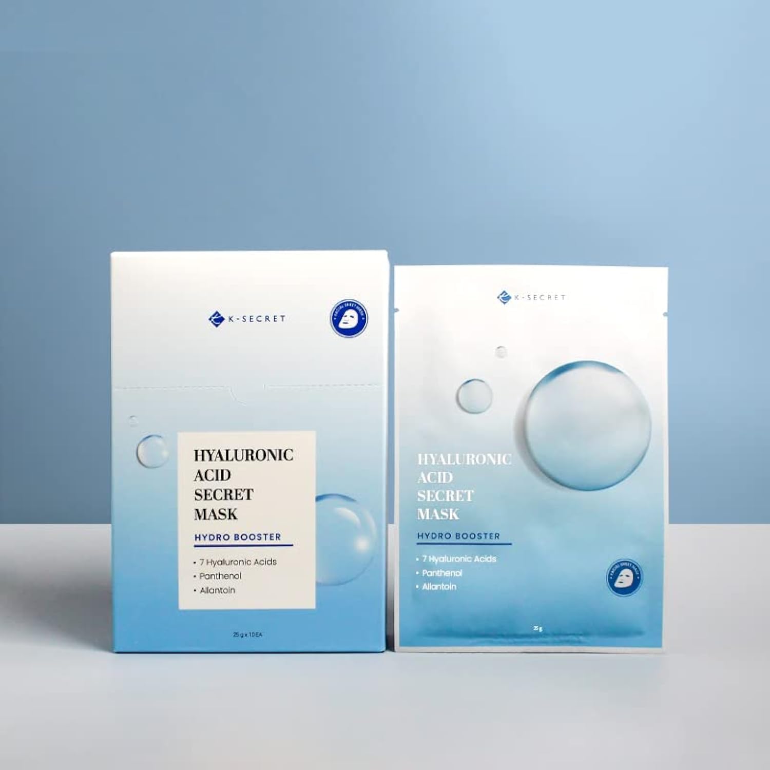 Hyaluronic Acid Secret Mask (10 sheets)