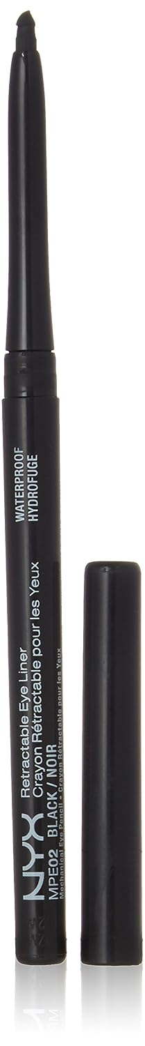 NYX Waterproof Retractable Eyeliner color MPE02 Black