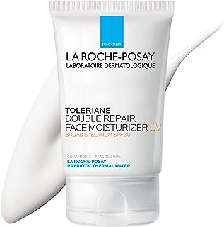 La Roche-Posay Toleriane Double Repair Face Moisturizer, Daily Moisturizer Face Cream with Ceramide and Niacinamide for All Skin Types, Oil Free, Fragrance Free