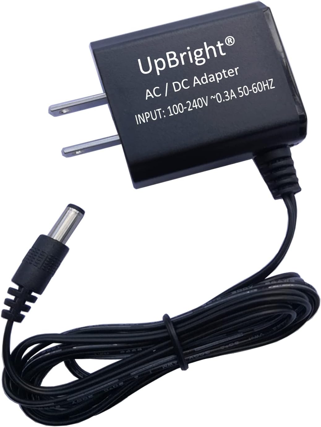 UpBright 5V AC/DC Adapter Compatible with NGTeco MB2 MB1 Time Clock Clocks for Employees Small Business Face Finger Scan RFID and PIN Office Card Machine 5VDC 5.0V DC5V Power Supply Cord Charger PSU