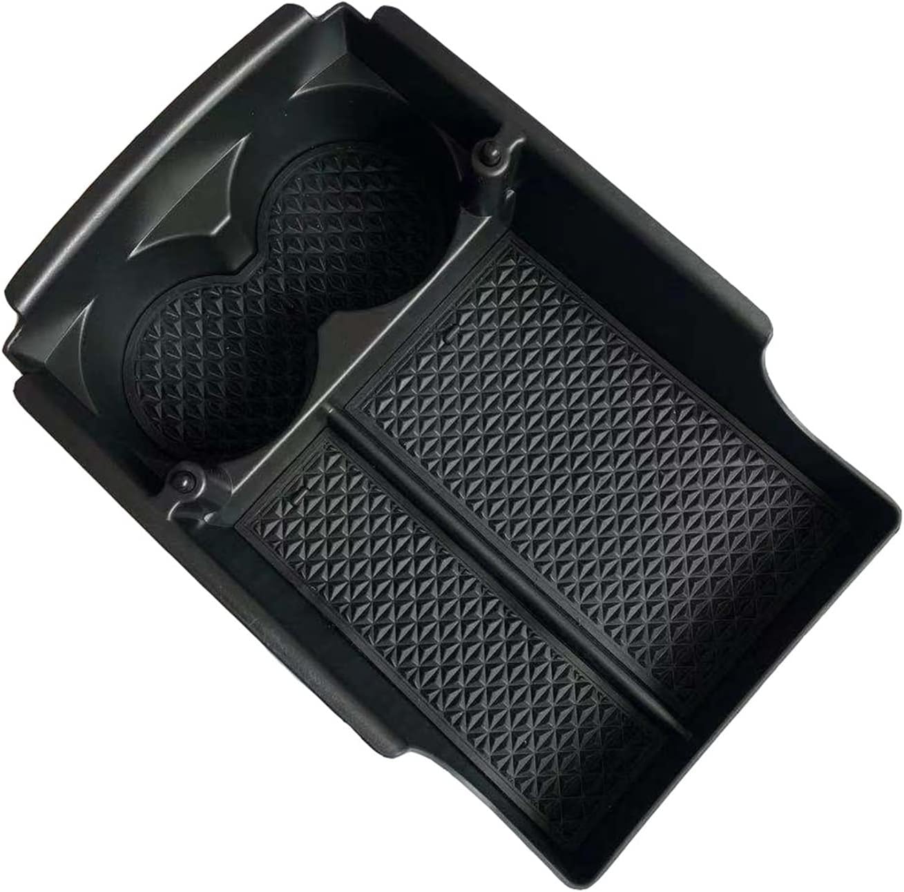 Console Storage Box Armrest For T&esla M&odel X/S 2021 Central Control Center Armrest Storage Box Modified Wireless Charging(Water cup storage)