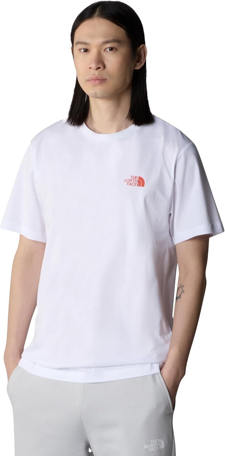 THE NORTH FACE - Men's Biner Graphic 4 T-Shirt - Standard Fit Tee - Crew Neck