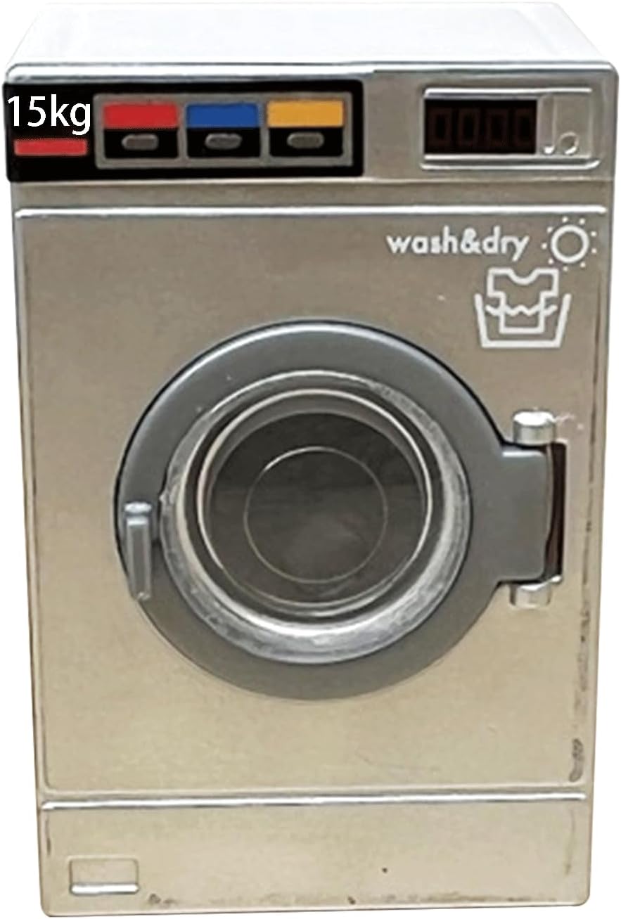 Milageto Simulation Dollhouse Washing Machine Miniature 1/12 Accessories Decor Ornament Scene Dollhouse for Bathroom Washroom